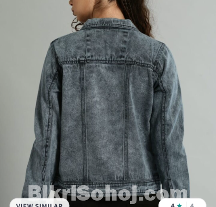 Denim jaket for women